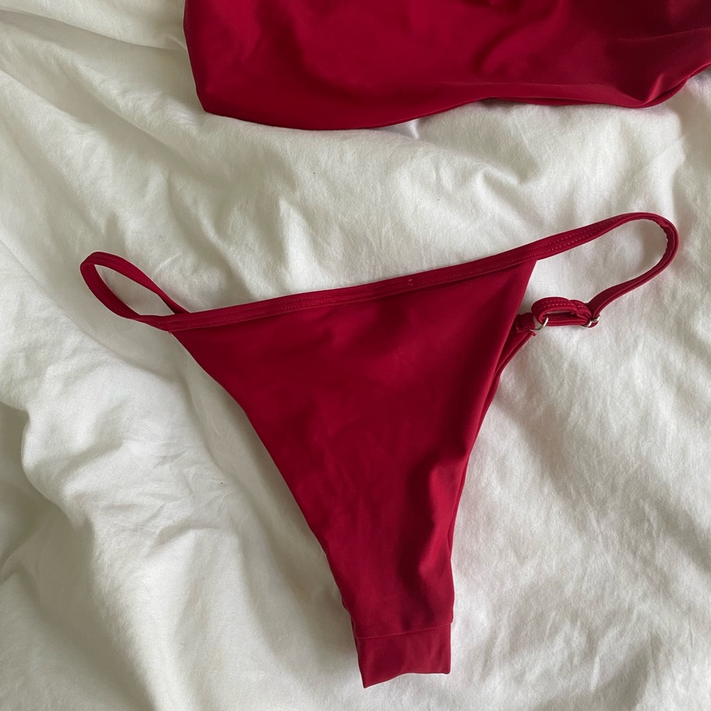 Bright Red Bikini - image 4